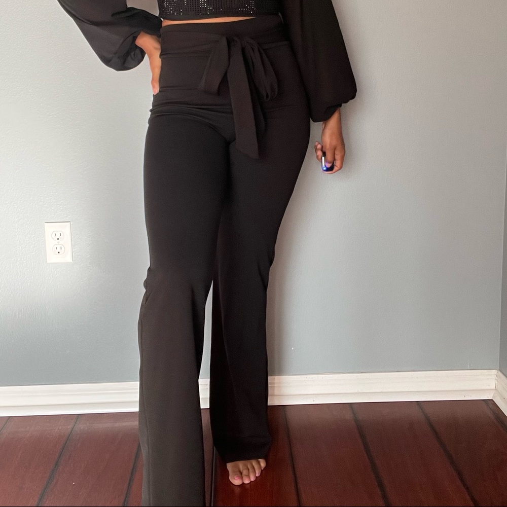 Very comfortable black dress pants. Worn only once.